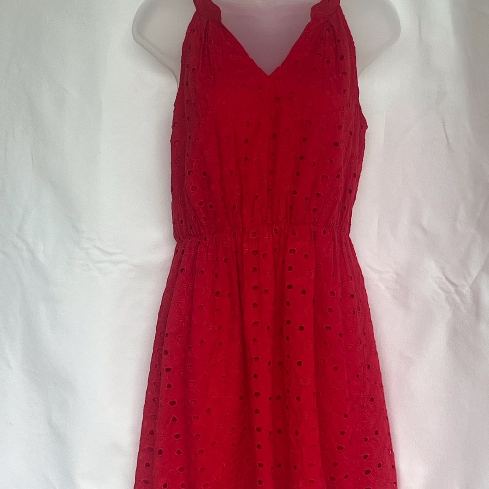 Market & Spruce red dress